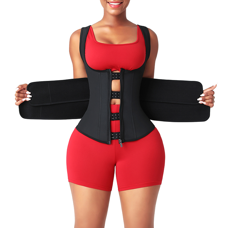 New Adjust Hooks And Zipper Tummy Trimmer Waist Trainer Vest ...