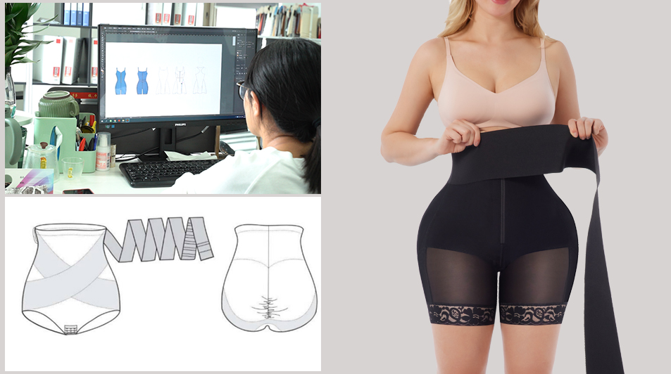 China Customized Tummy And Thigh Shaper Manufacturers Suppliers
